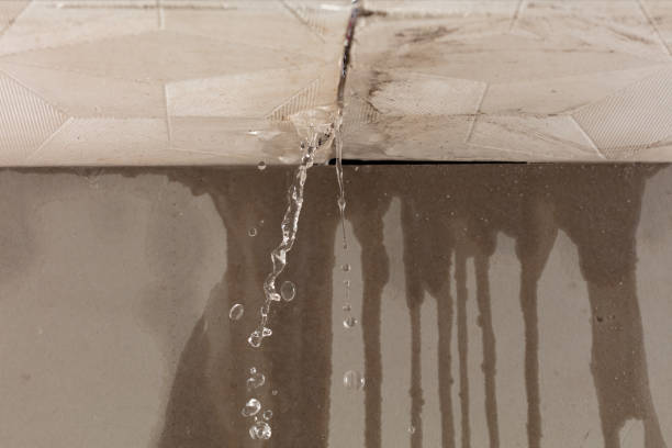 Professional Flood Damage Cleanup technician working in Panhandle, TX